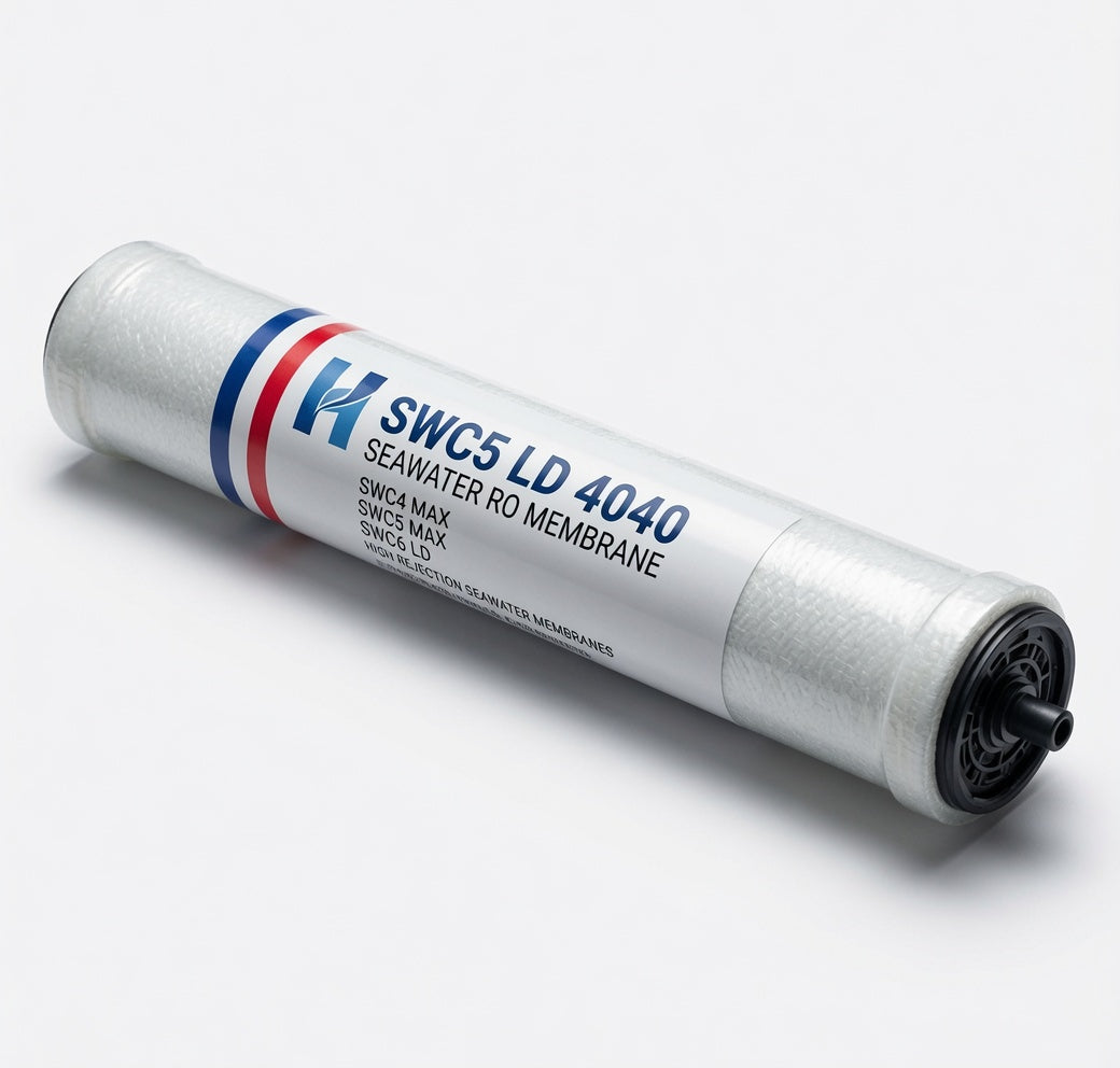 SWC5 LD 4040 Seawater Reverse Osmosis Membrane | High-Rejection 4-inch SWRO Membrane for Seawater Desalination - KnappRO Chicago
