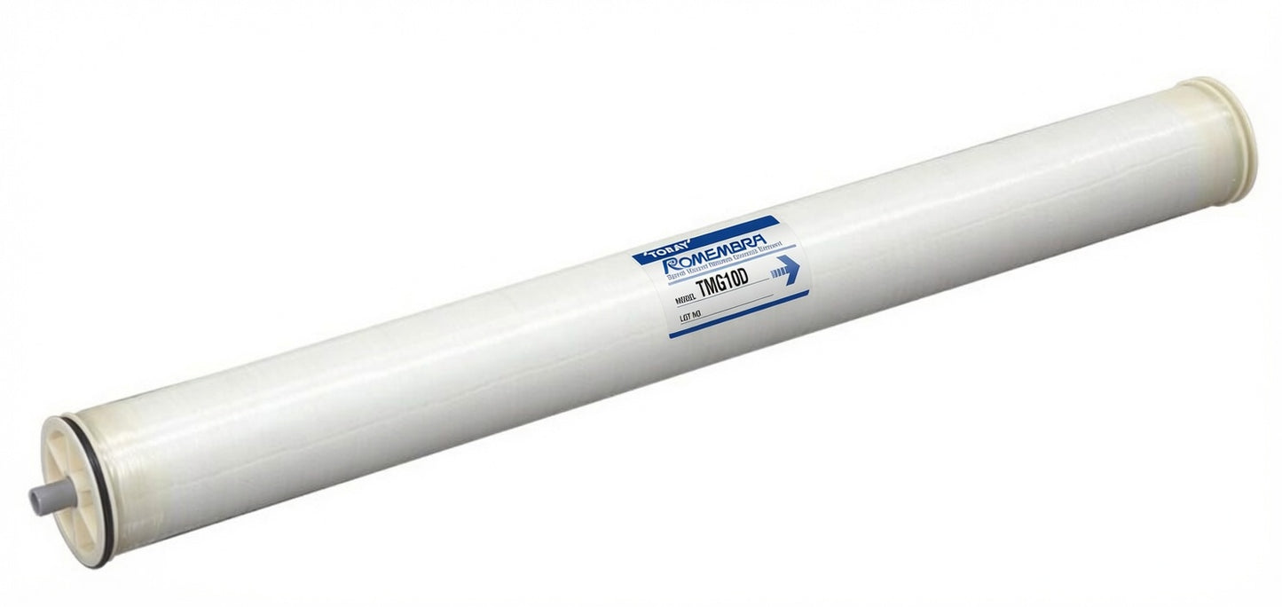 Toray TMG10D Ultra Low Pressure Brackish Water RO Membrane | 4" x 40" | 2,650 GPD | 99.7% Rejection